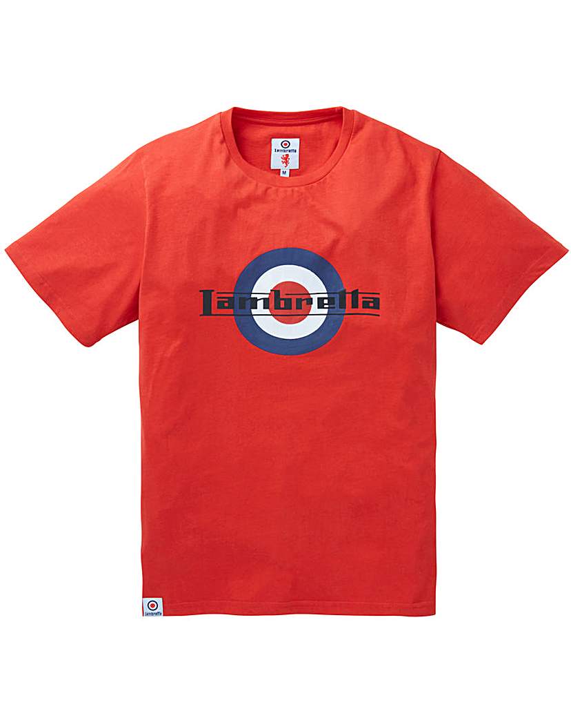 Image of Lambretta Logo T-Shirt Long