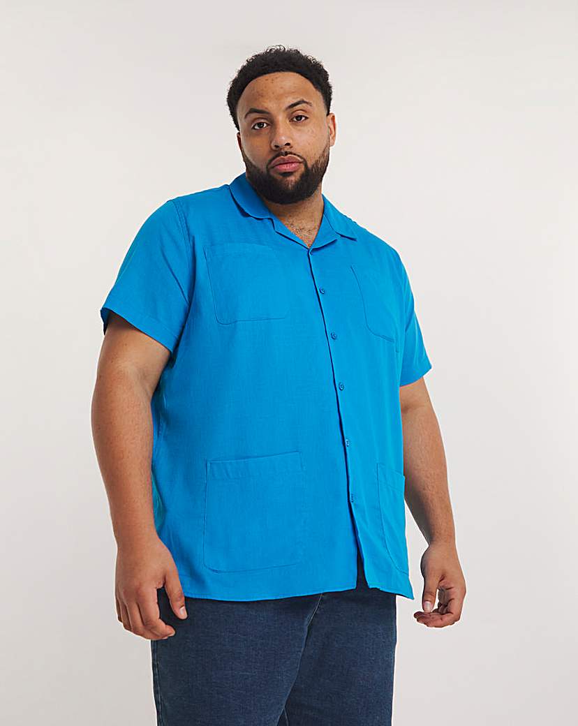 Short Sleeve 4 Pocket Cabana Shirt