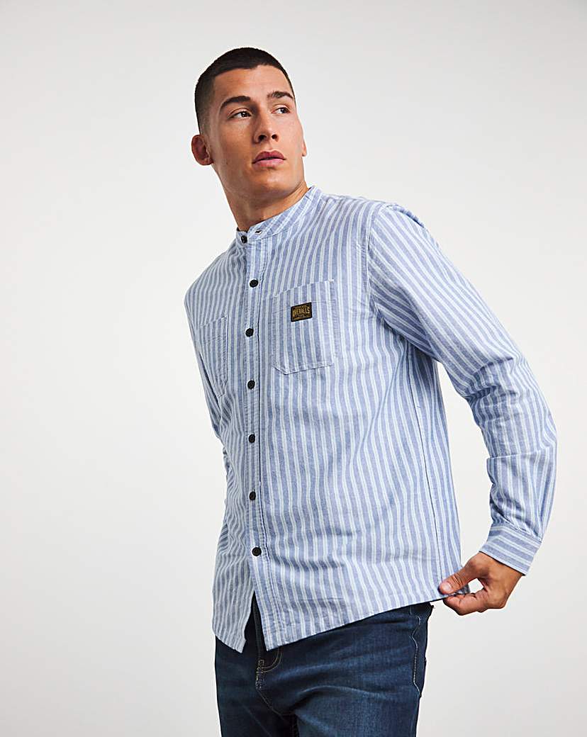 Oxford Stripe Overshirt