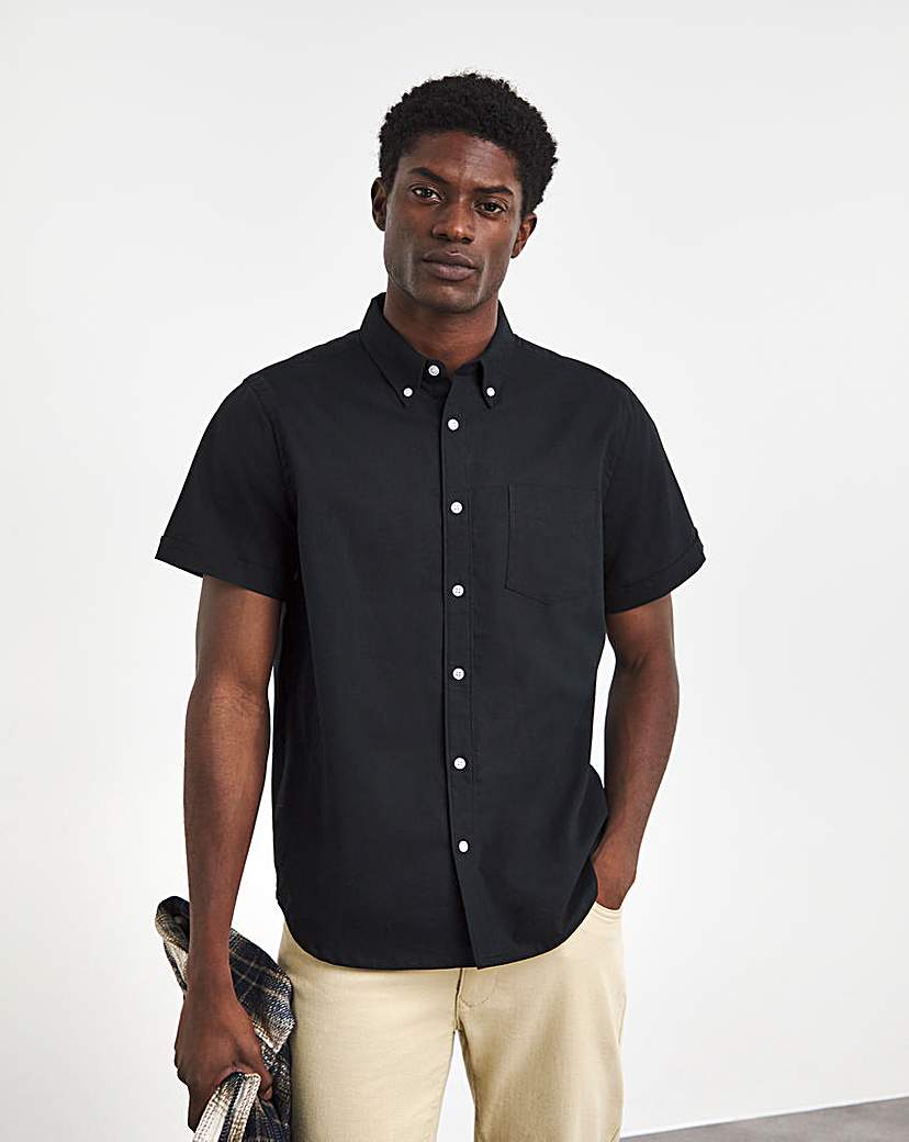 Short Sleeve Oxford Shirt Reg