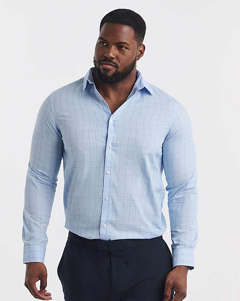 Jacamo Premium Prince Of Wales Shirt