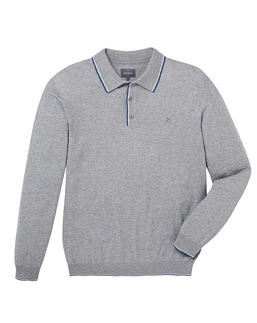 Image of Peter Werth Cristo Knited Polo