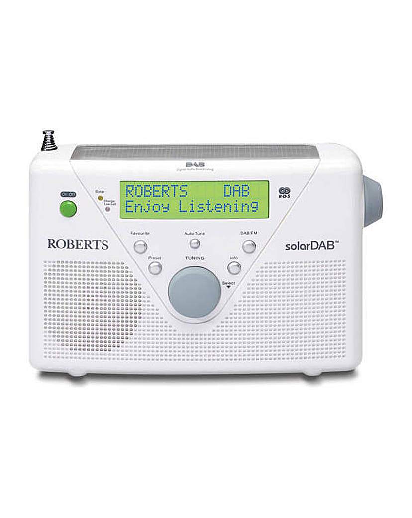 Roberts Solar DAB/FM Solar Powered Radio