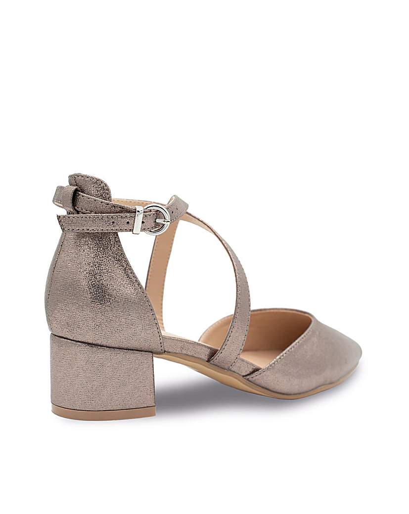 Paradox London Fran Wide Fit Block Heels