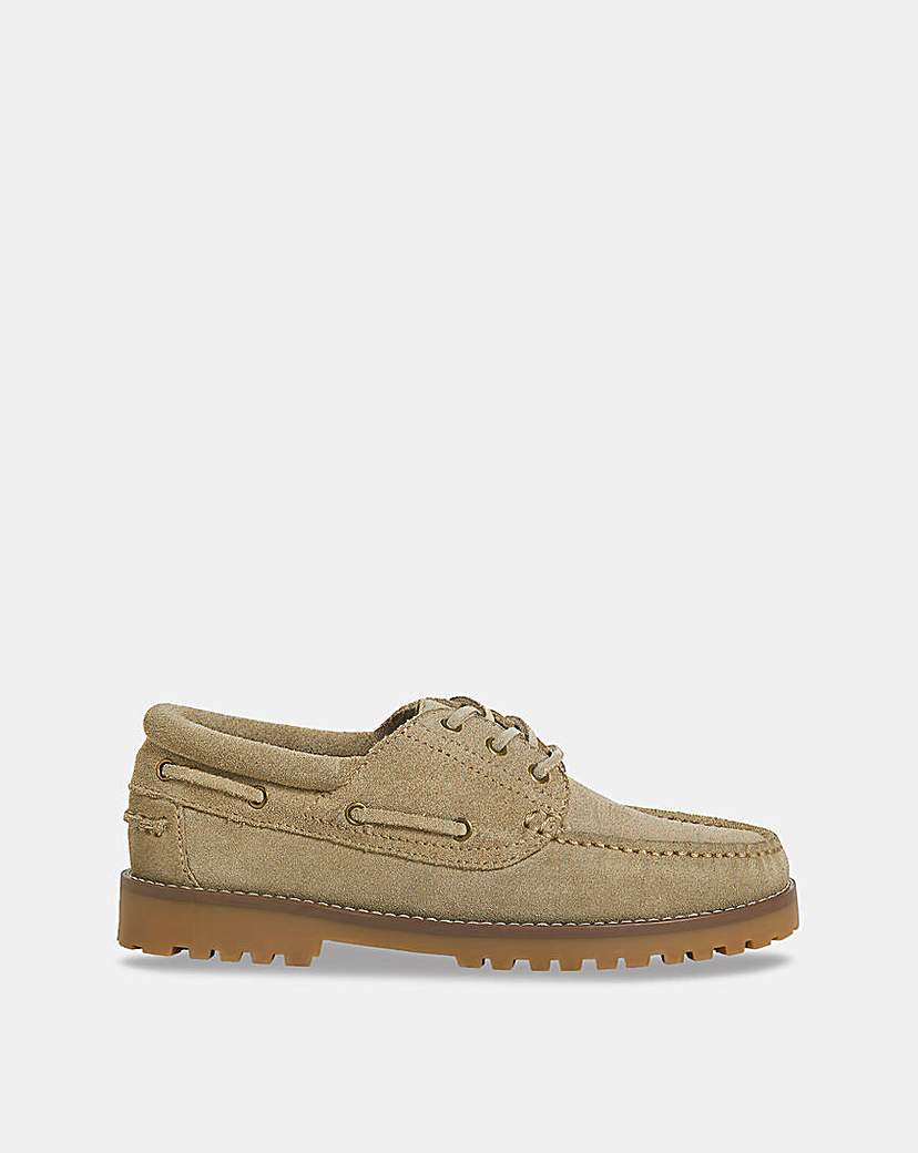 New In - Jack & Jones Brooklyn Suede Boat Shoe