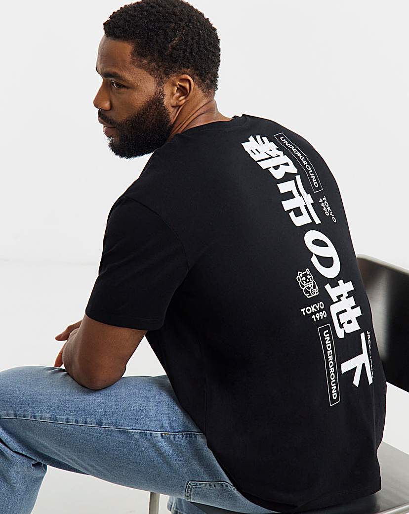 Jack & Jones Zane Back Graphic T-Shirt