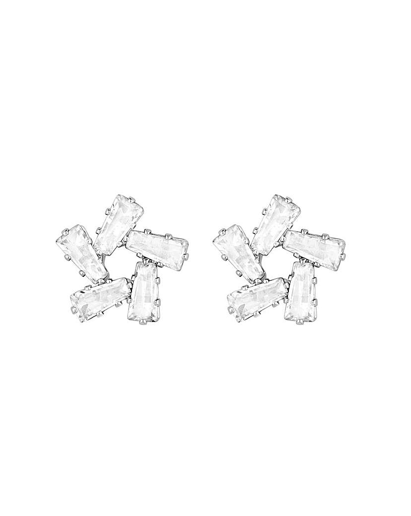 Jon Richard Stud Starburst Earrings