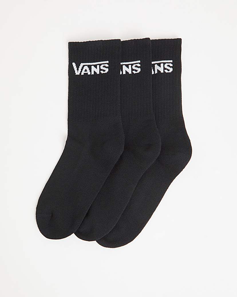 VANS Classic Crew 3 Pack Socks