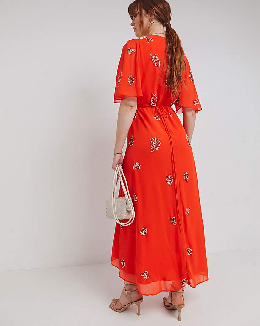 Hope & Ivy Alana Wrap Dress