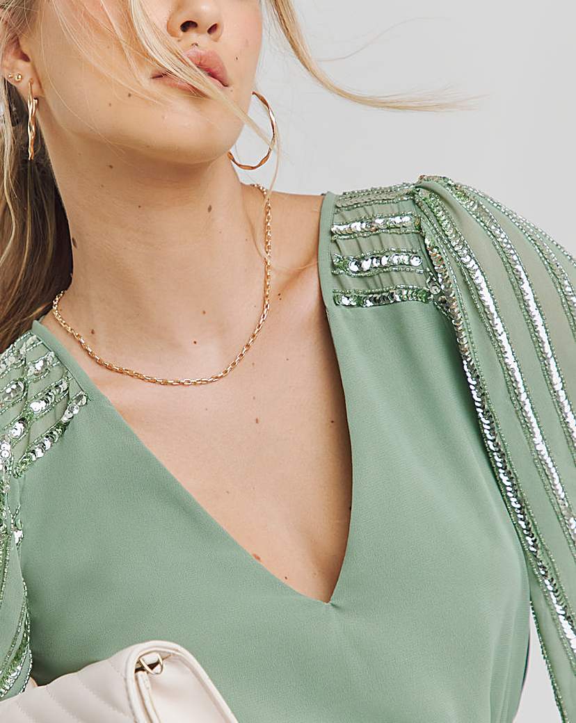 Maya Curve Aurora Midi Dress