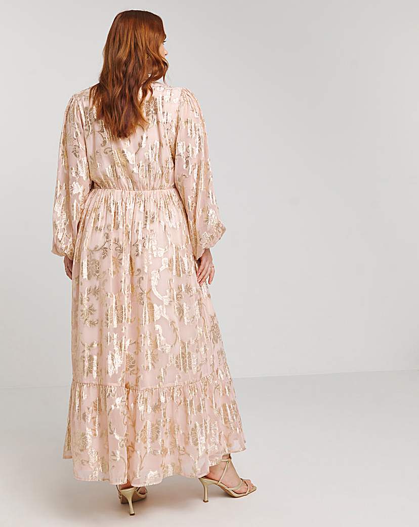 Lovedrobe Wrap Front Midaxi Dress