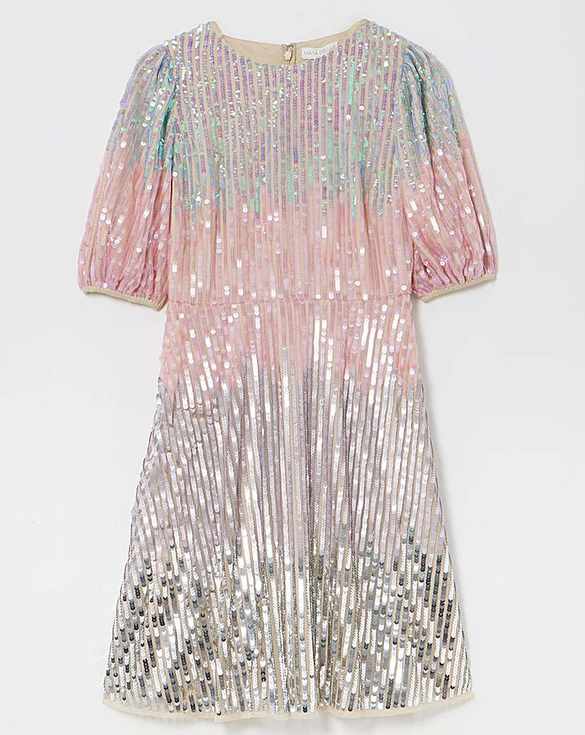 Maya Curve Mermaid Sequin Dress