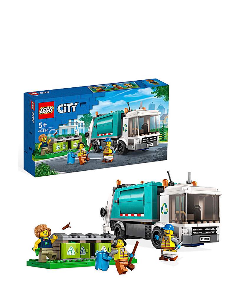 LEGO City Recycling Truck Bin Lorry Toy
