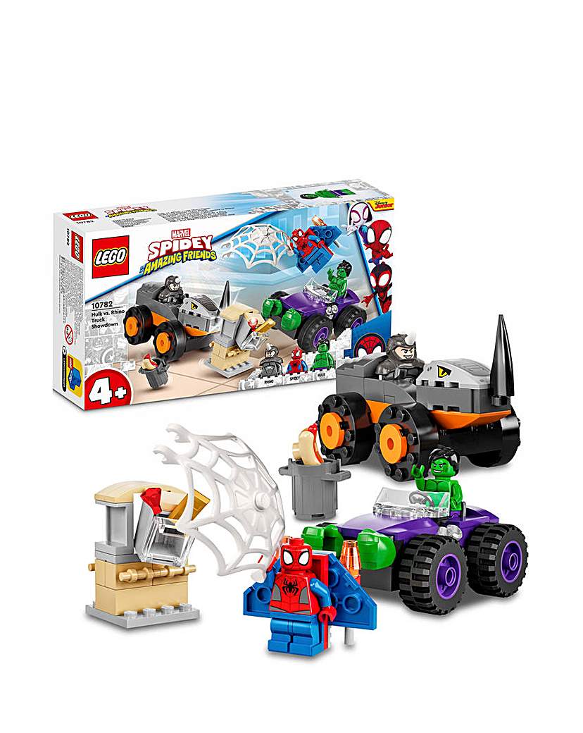 LEGO Marvel Hulk vs Rhino Monster Truck