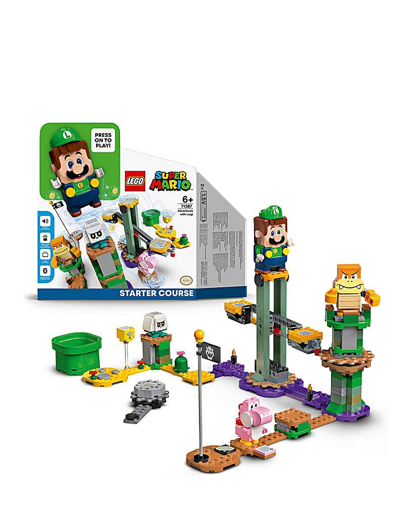 LEGO Super Mario Adventures Luigi Start