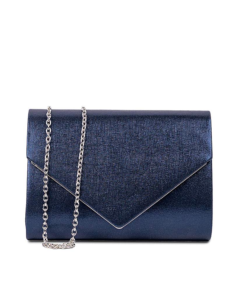 Paradox London Darcy Clutch Bag - Navy