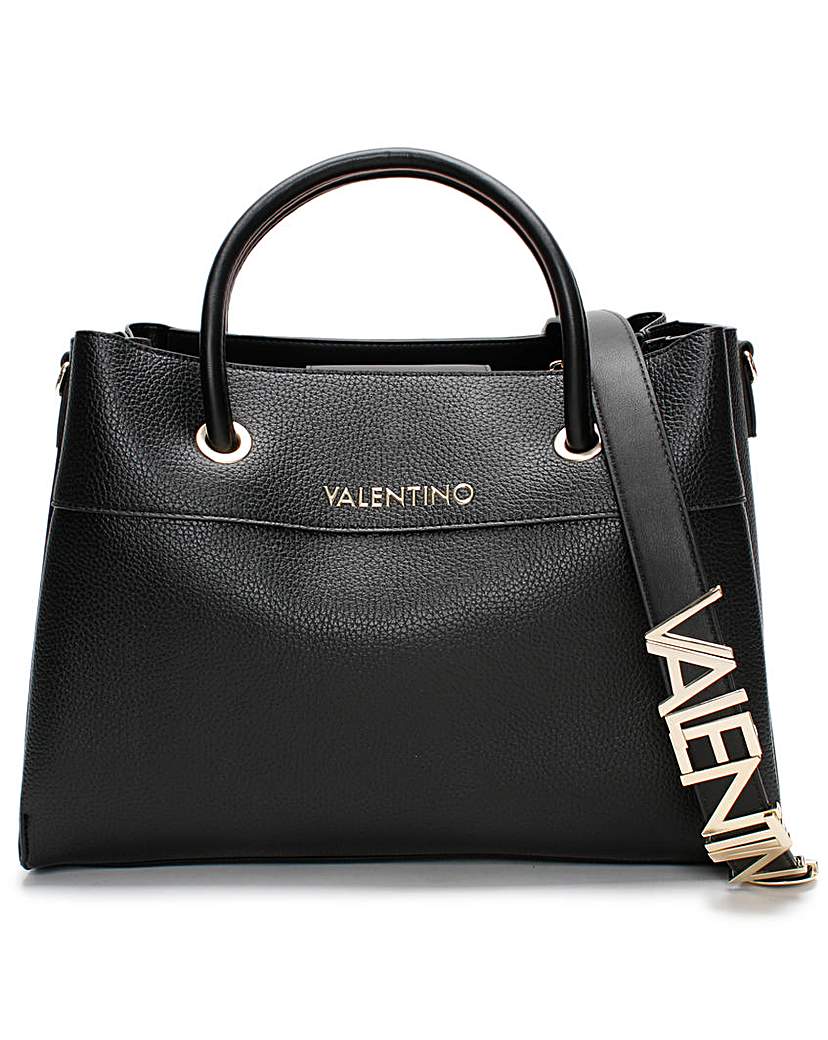 Valentino Bags Alexia Logo Strap Tote