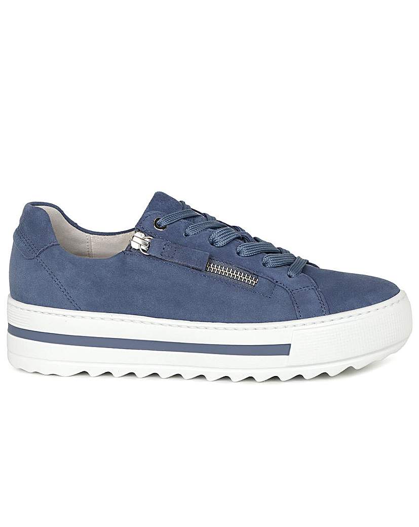 New In - Gabor Heather Wide Fit Casual Trainers