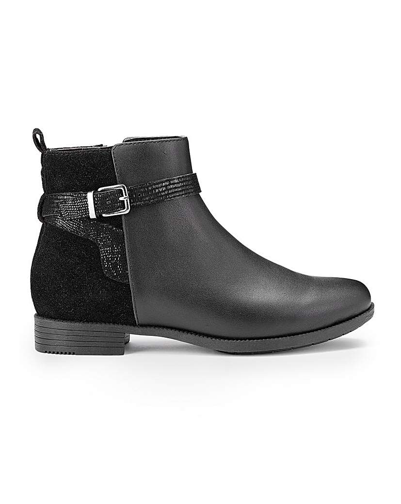New In - Hotter Haydock Wide Fit Ankle Boot