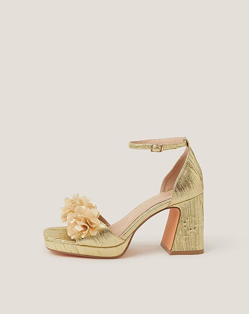 New In - Monsoon Mindy Floral Platform Sandals