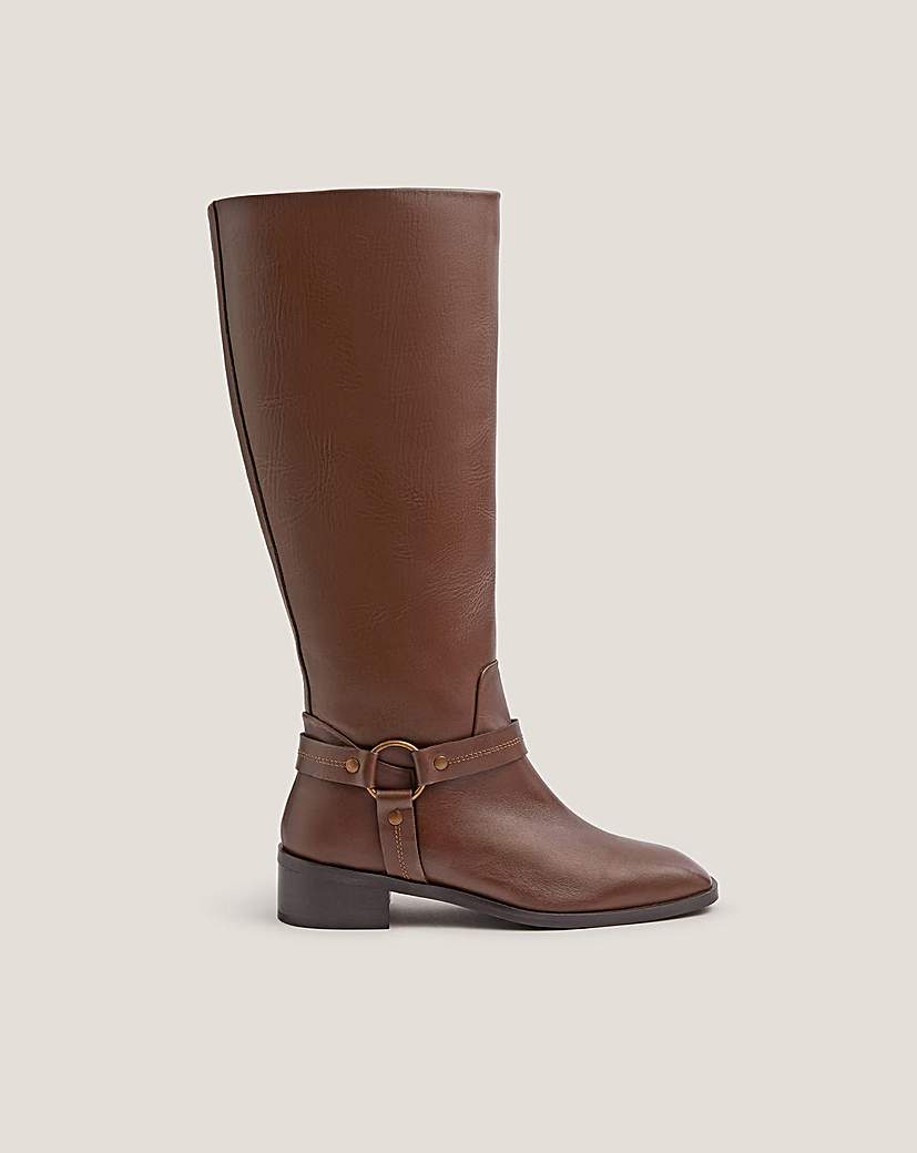 New In - Monsoon Arlo Buckle Leather Boots