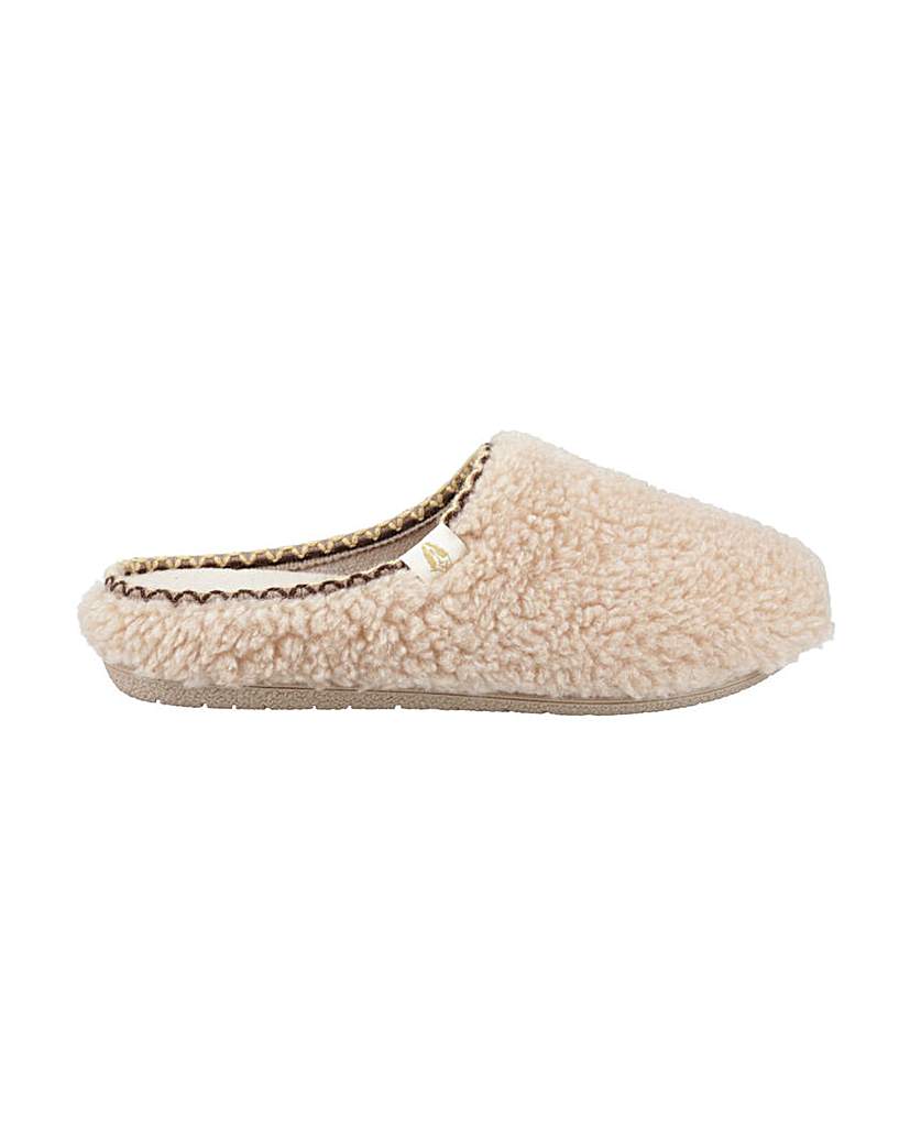 New In - Hush Puppies Good Slipper Teddy Mule