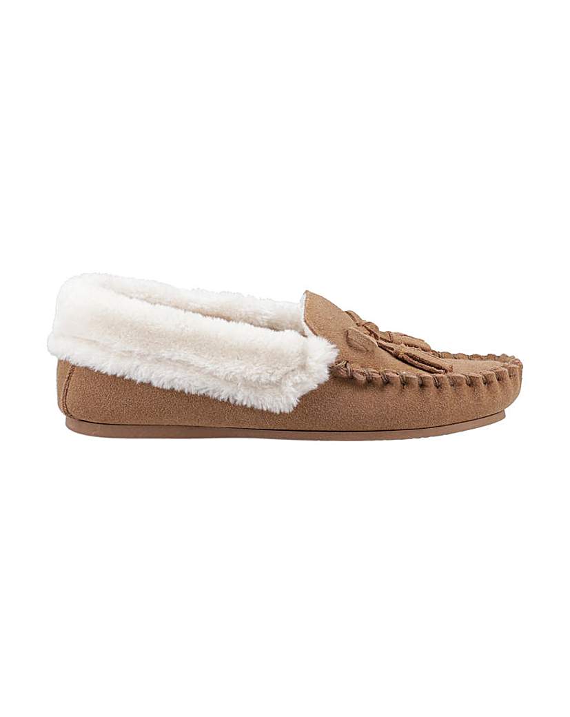 New In - Hush Puppies Agnes Fur Slipper