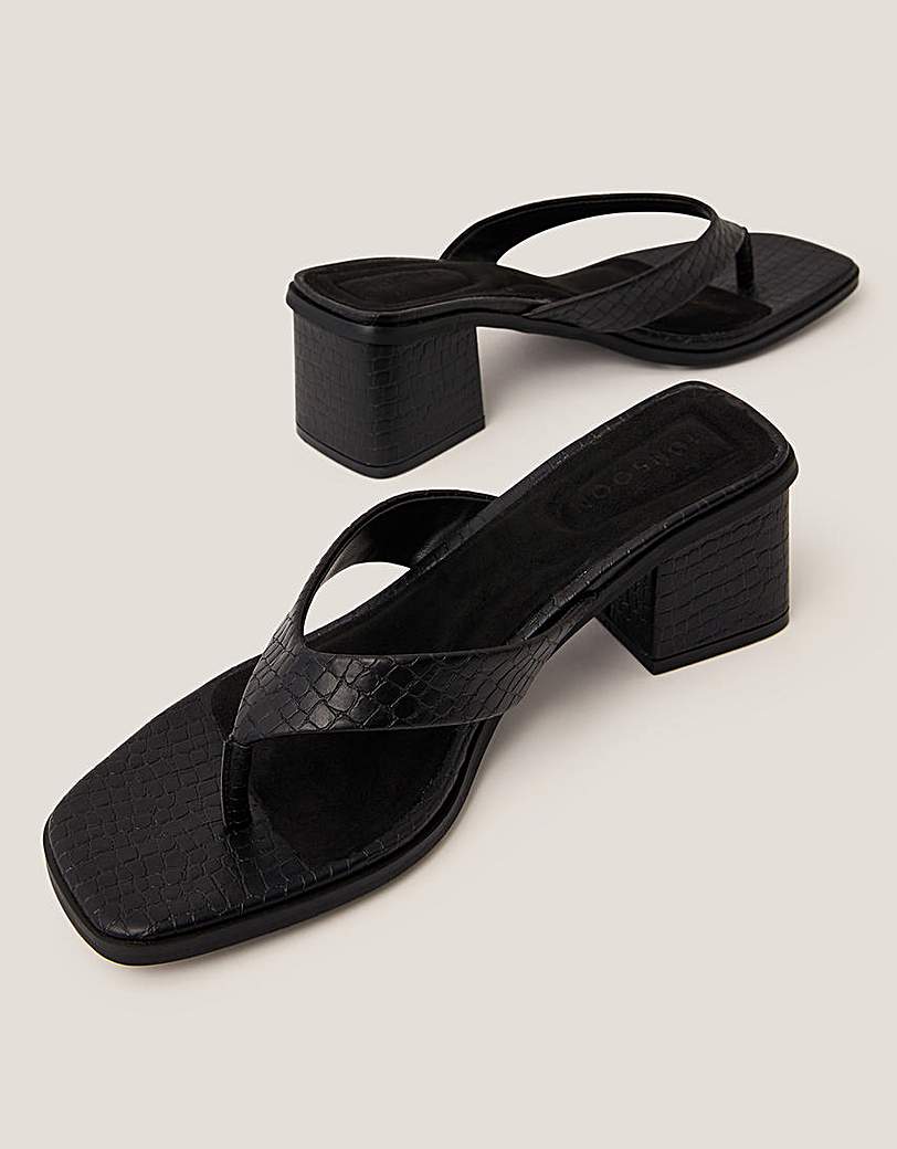 Monsoon Tilly Toe Thong Mules