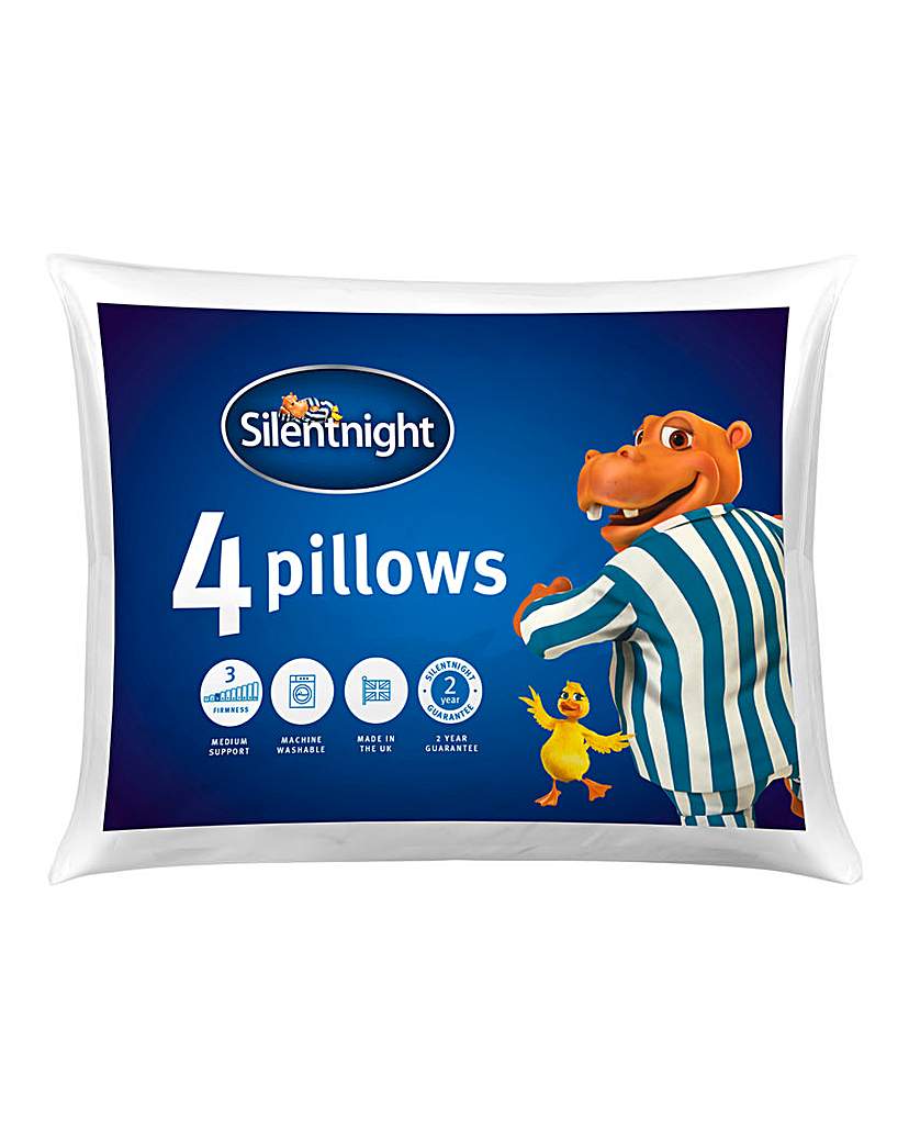 Silentnight Essentials Pack 4 Pillows