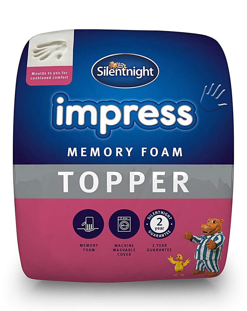 Image of Silentnight 5cm Memory Foam Topper