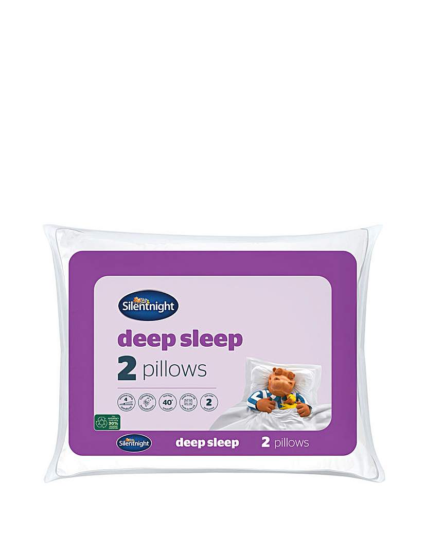 Silentnight Deep Sleep Pack of 2 Pillows