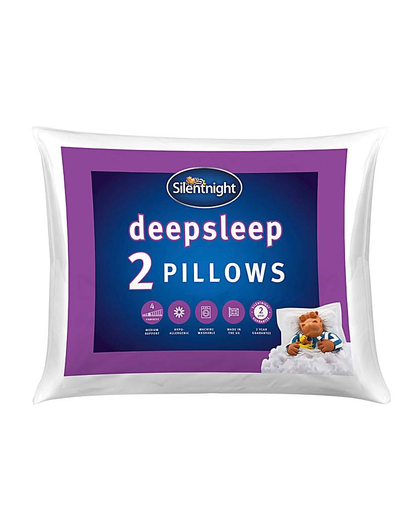 Silentnight Deep Sleep Pack of 2 Pillows
