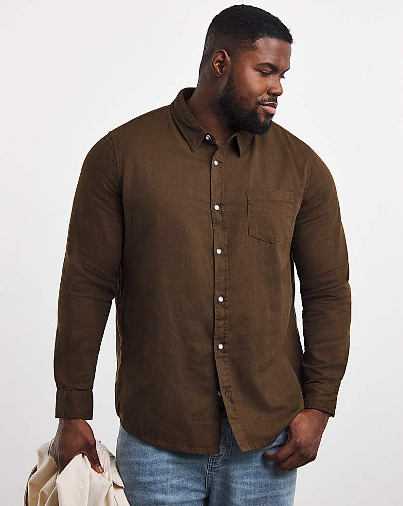 Long Sleeve Twill Shirt