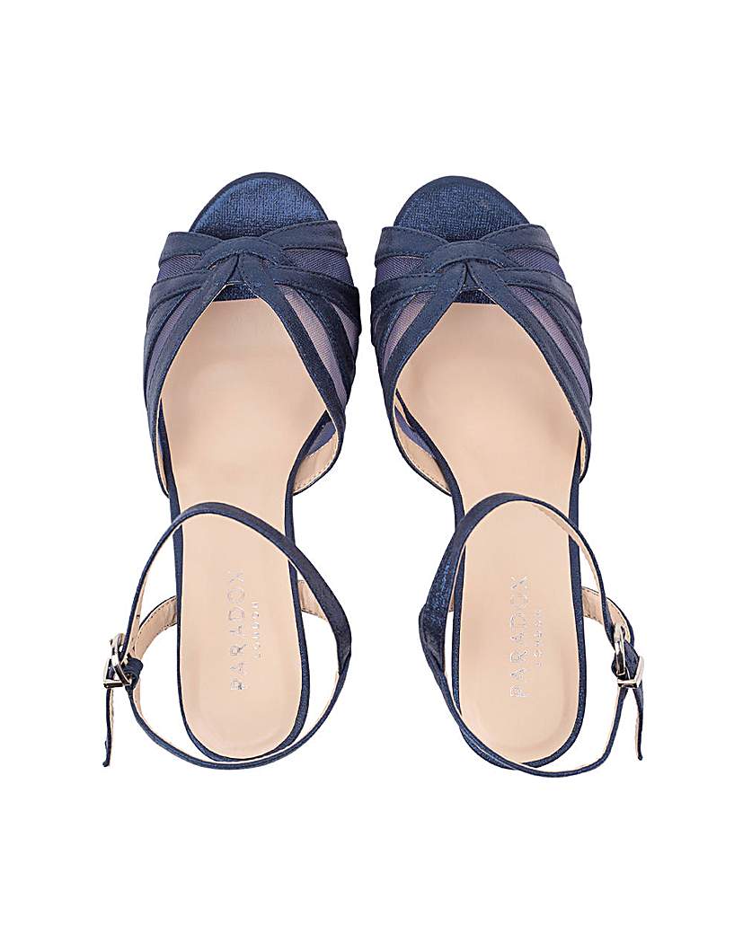 Paradox London Theresa Wide Fit Heel