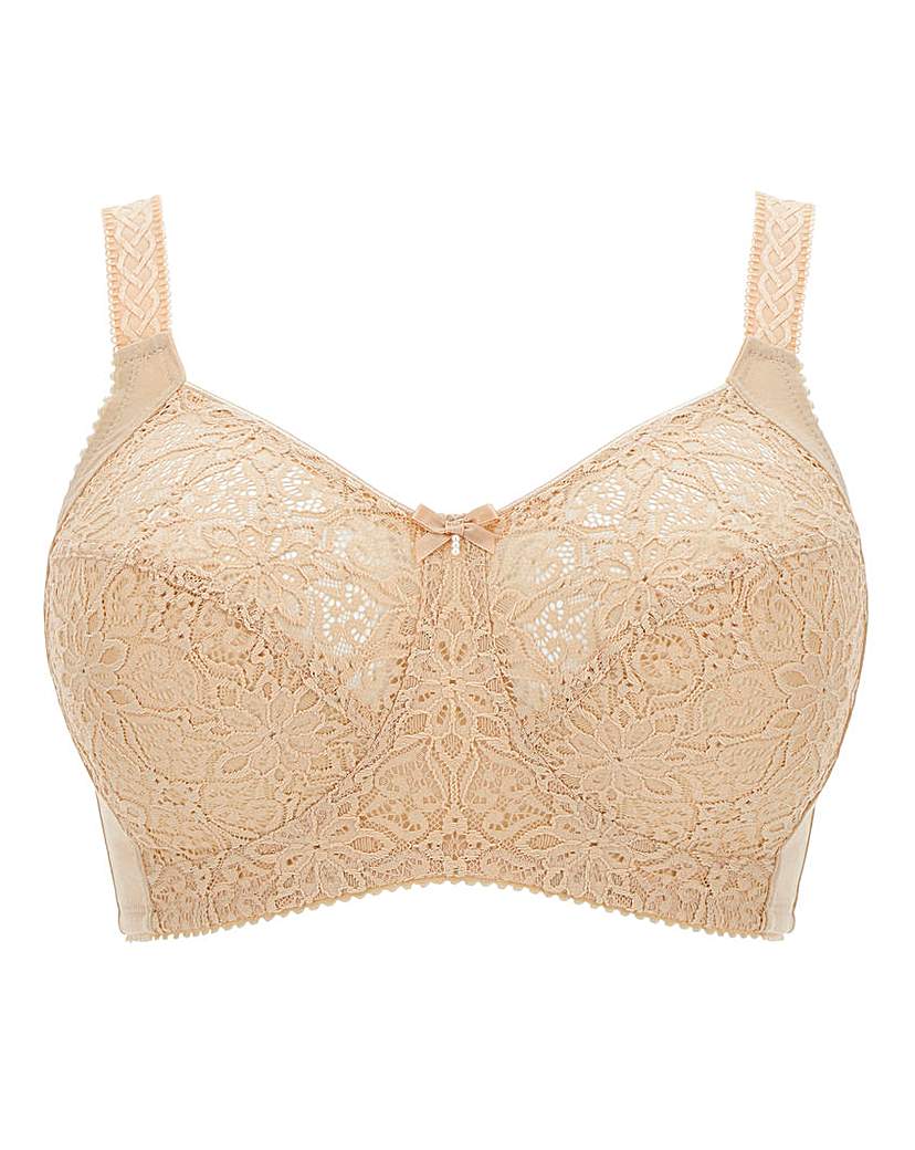 Image of Miss Mary Beige Non Wired Minimiser Bra