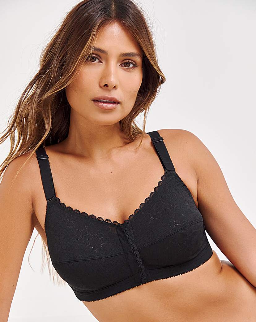 Berlei Front Fastening NonWired Bra Blk