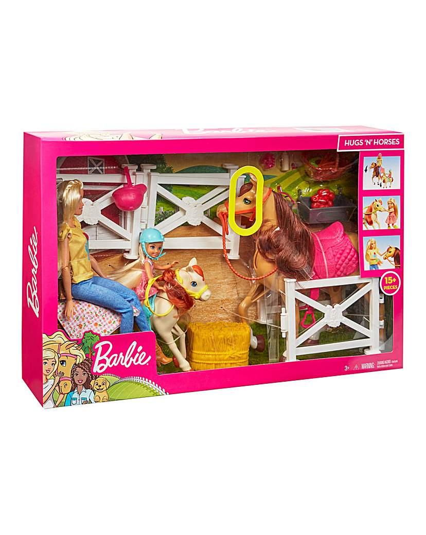Image of Barbie Hugs and Horses