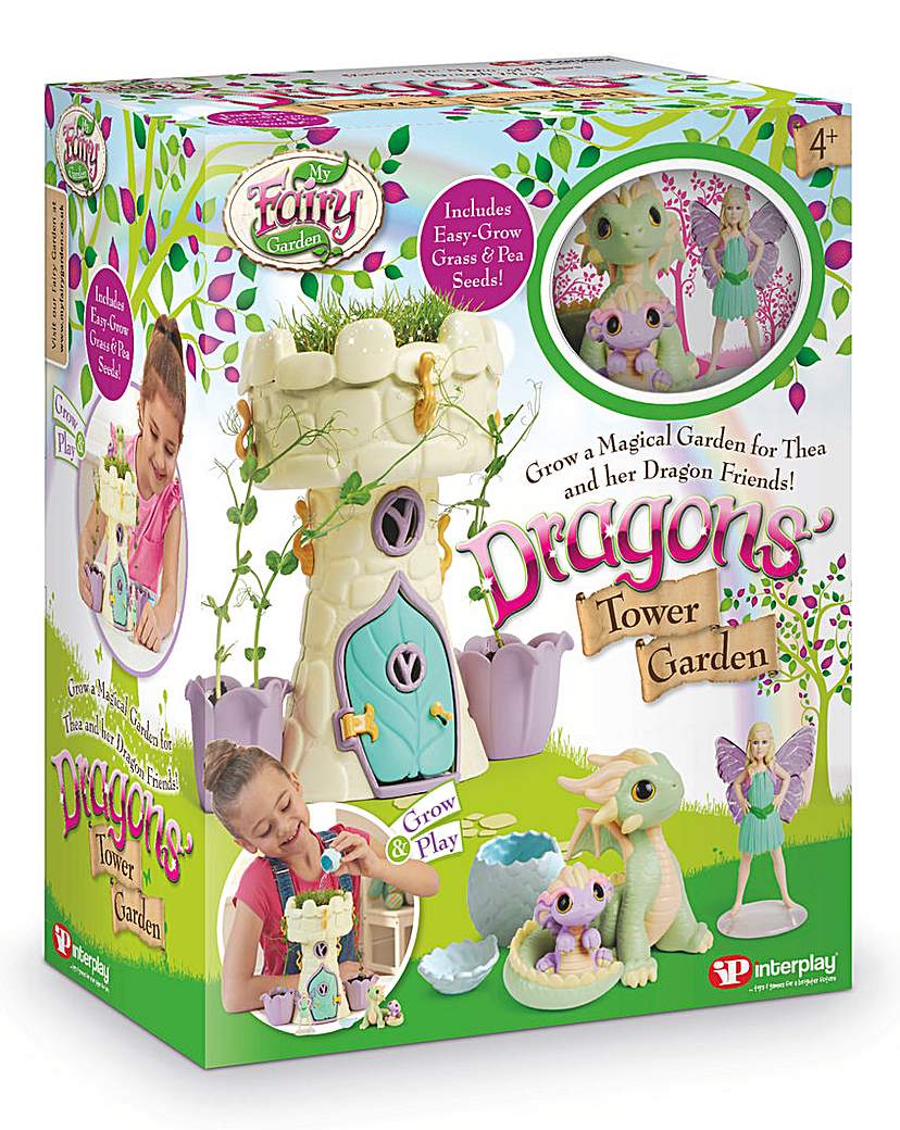 Image of My Fairy Garden Dragon Tower Garden