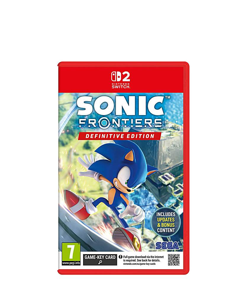 Sonic Frontiers Definitive Switch 2