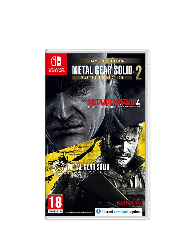 Metal Gear Solid Master Vol 2 Switch