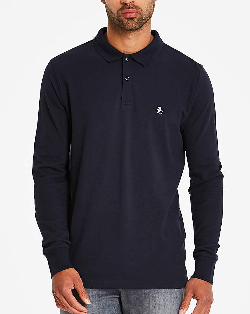 Image of Original Penguin Raised Rib Polo L