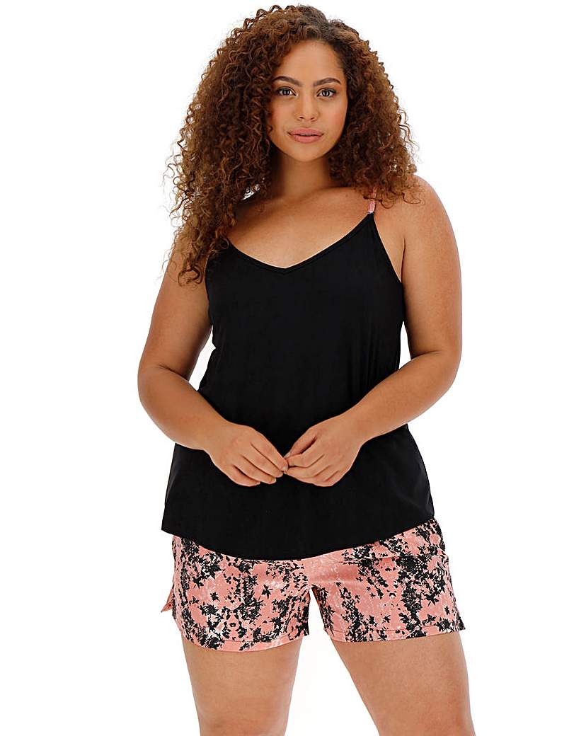 Image of Pretty Secrets Viscose Cami Shortie Set