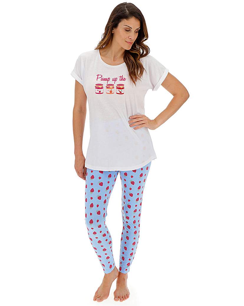 Image of Pretty Secrets Short Sleeve Legging Set