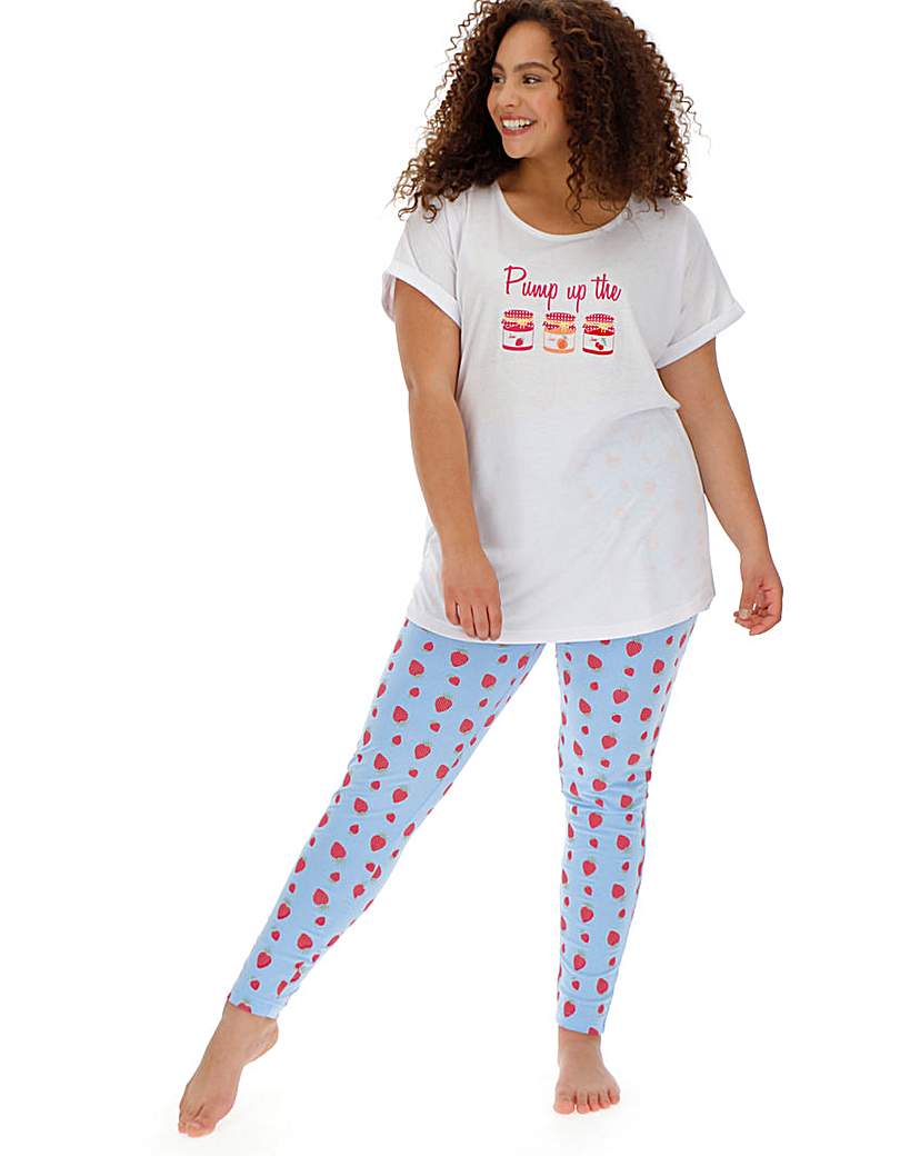 Image of Pretty Secrets Short Sleeve Legging Set