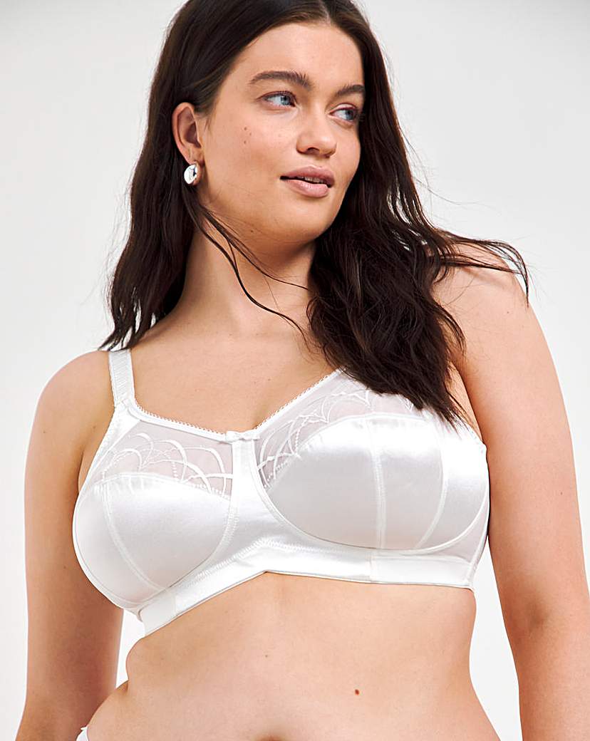 Elomi Cate Full Cup Non Wired Bra White