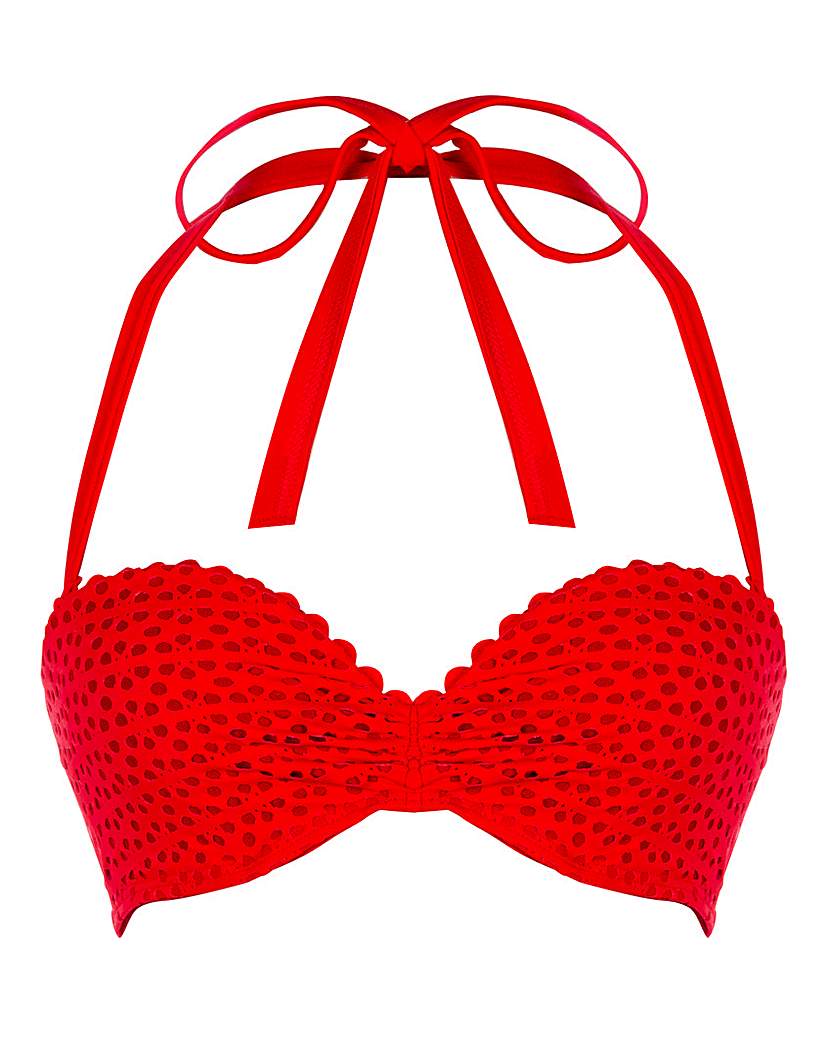 Boux Avenue Frejus Laser Cut Bikini Top