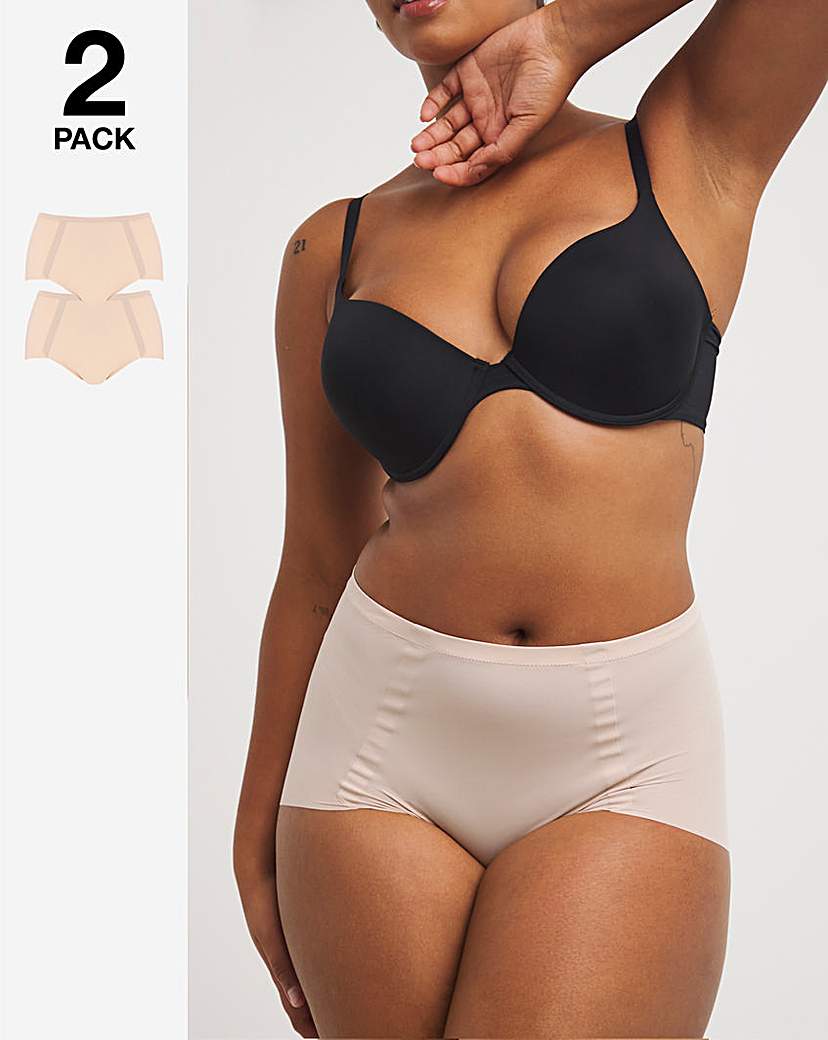 Maidenform 2Pk Sleek Smoother Knicker