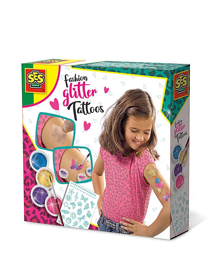 Fashion Glitter Tattoos Set