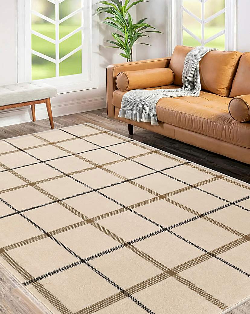 Maestro Simple Check Rug