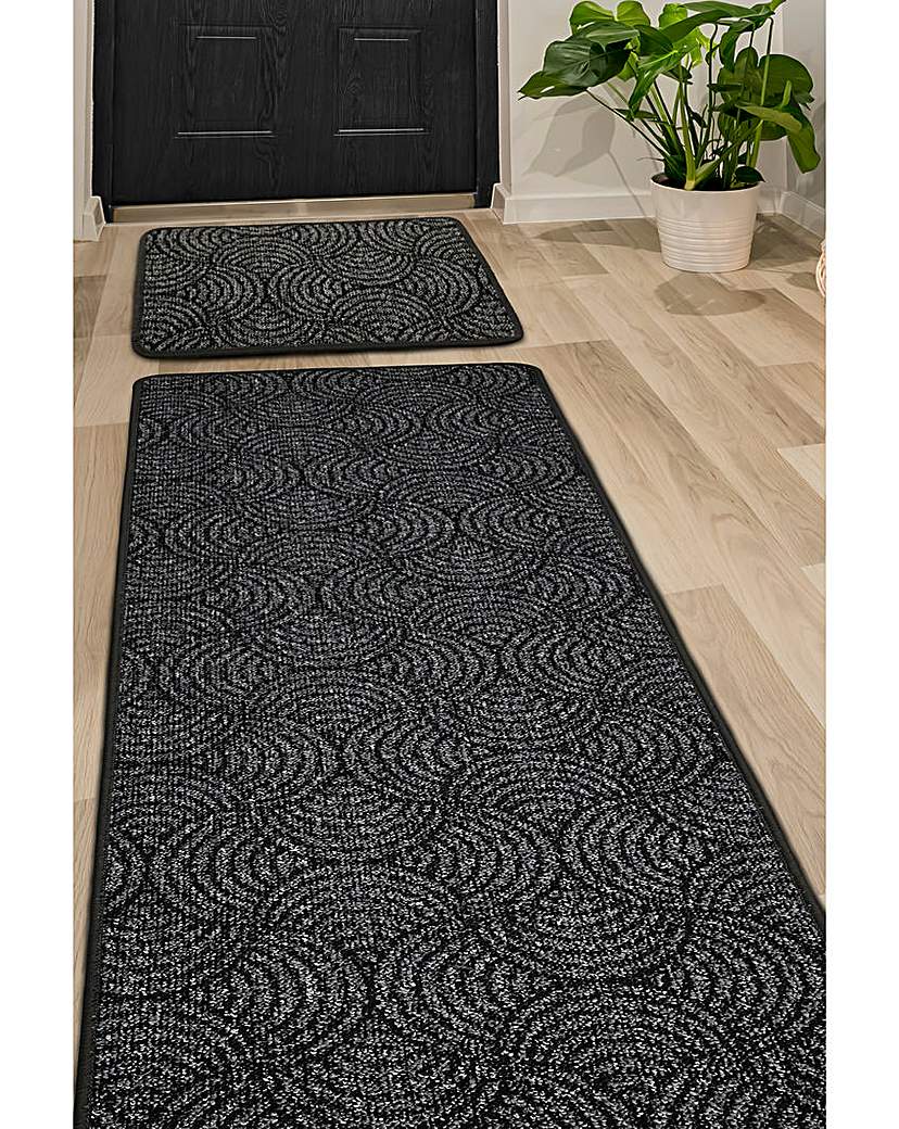 Geo Utility Runner & Doormat Set